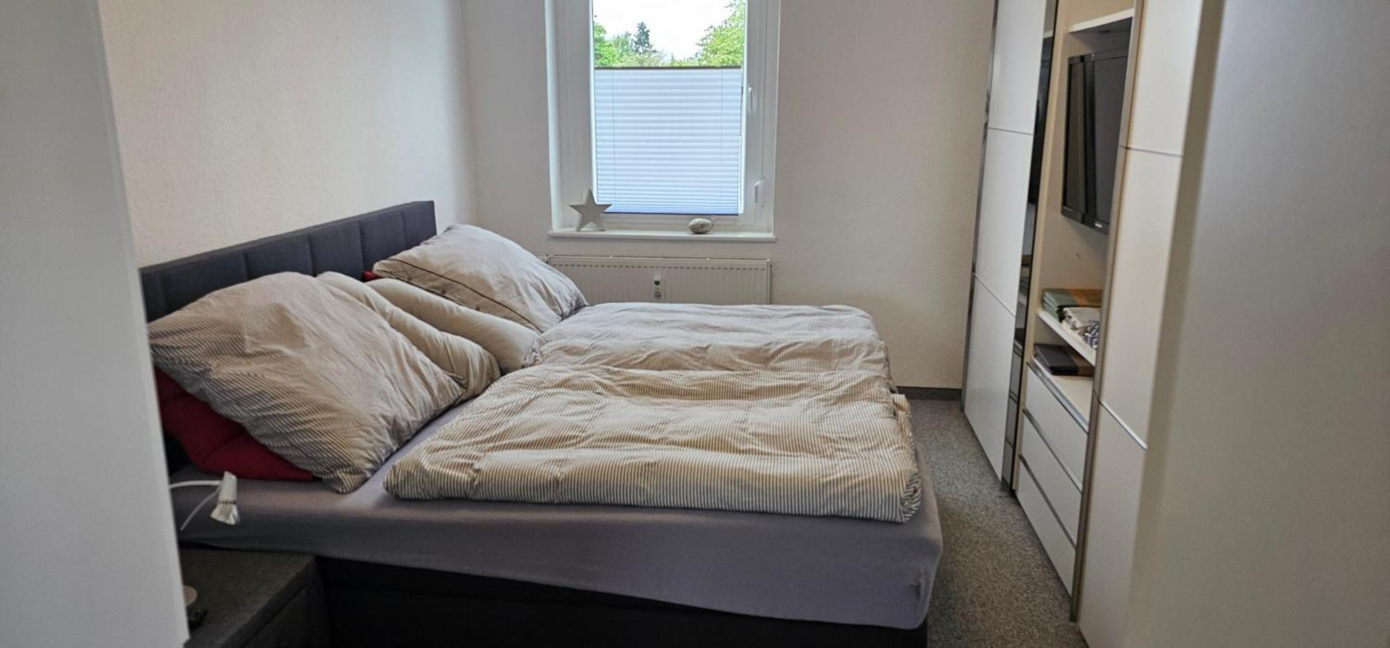 Private Ferienwohnung Seestadt Grossraeschen Extérieur photo