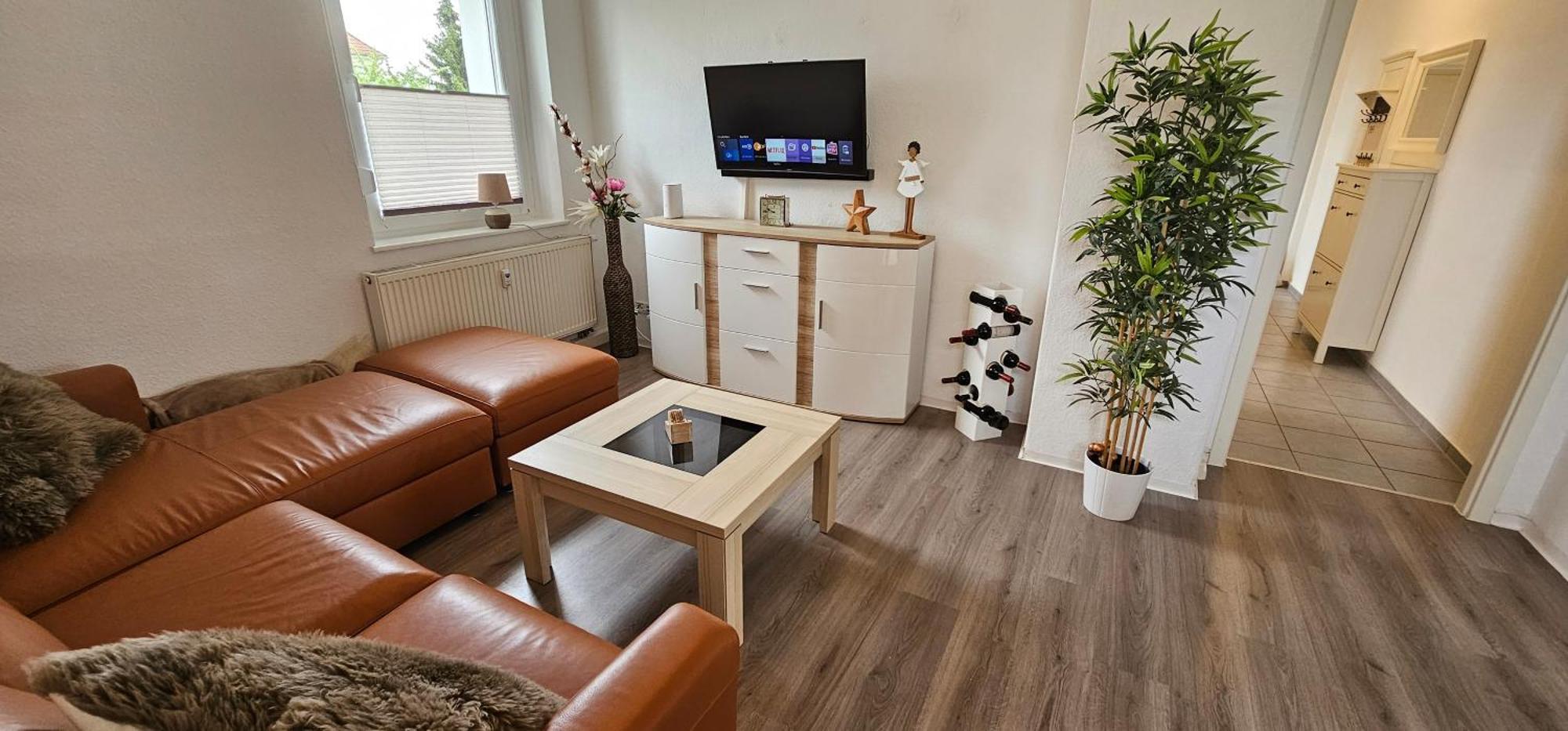 Private Ferienwohnung Seestadt Grossraeschen Extérieur photo